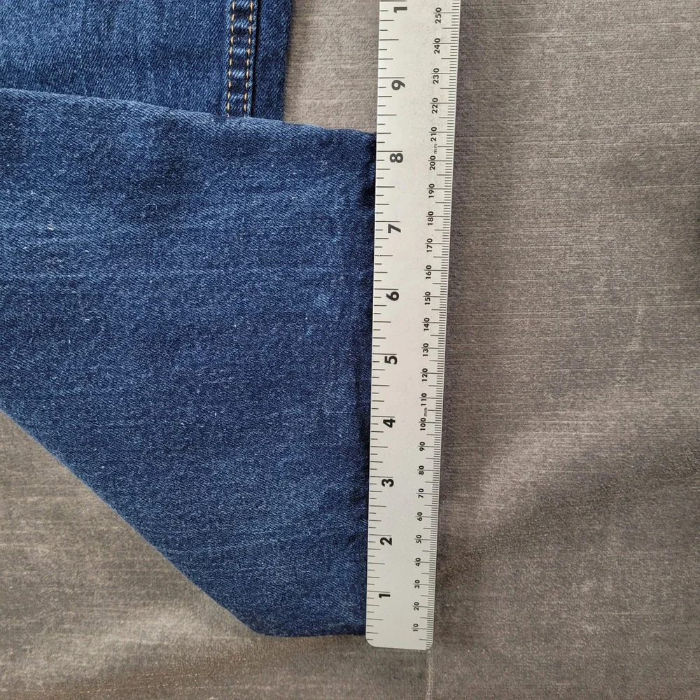 Levis 550 Y2K Relaxed Fit Tapered Leg Jeans Mens Actual Sz 38x34‎ Dark Wash Blue